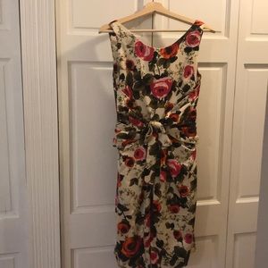 Kate Spade New York silk floral dress